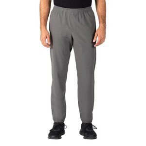 NEW Soybu Men's M Woven Jogger Track Pants Water Resistant Charcoal Pull on